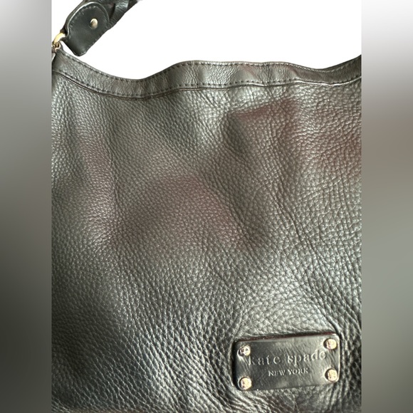 KATE SPADE Black Pebble Leather Handbag - Picture 9 of 13